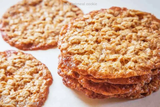lacy oatmeal cookie
